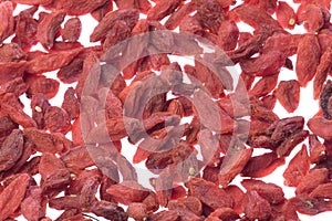 Chinese Wolfberries Herb Macro