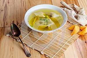 Chinese Wonton Soup photo