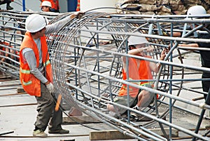 Chinese worker construction lattice