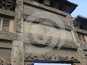 Chinese Xingcheng ancient cityï¼Carving