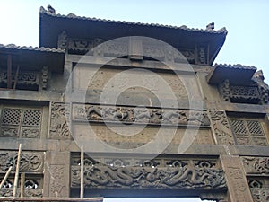 Chinese Xingcheng ancient cityÃ¯Â¼ÂMemorial Gateway photo