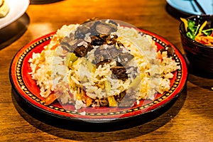 Chinese Xinjiang Pilaf