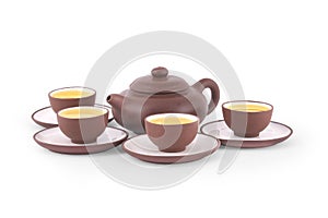 Chinese Yixing Tea Set