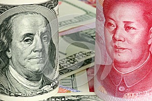 Chinese yuan and us dollars