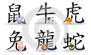 Chinese Zodiac Astrology Icons 2