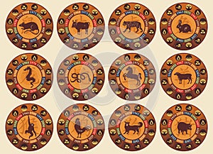 Chinese Zodiac Set