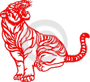 Chinese Zodiac of tiger year