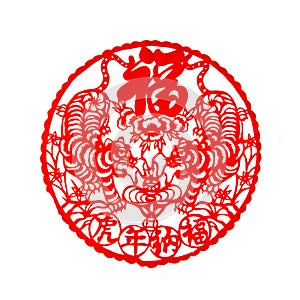 Chinese Zodiac Of Tiger Year