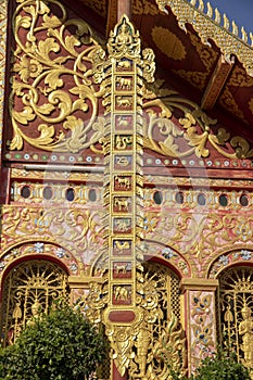 Chinese zodiac at Wat Jed Yod, Chiang Rai, Thailand
