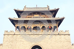 Chineses gate tower
