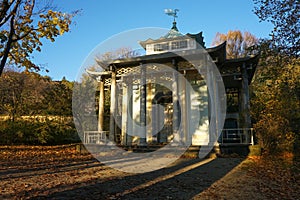The Chinese Pavilion in Dresden Pillnitz photo