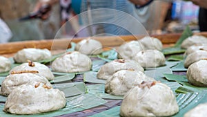 Ching Ming Festival, Worship, Ancestors, Offerings, Caozai Kueh, Bamboo Pizi, Kueh photo