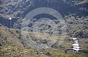 Chingaza National Park Andes Waterfall Scenery photo