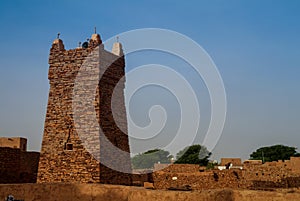 Chinguetti mosque, one of the symbols Mauritania