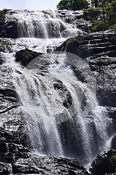 Chinnakanal Waterfall near Munnar, Idukki, Kerala, India