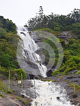Chinnakanal Waterfalls at Periyakanal, near Munnar, Kerala, India