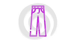 chino pants clothes color icon animation