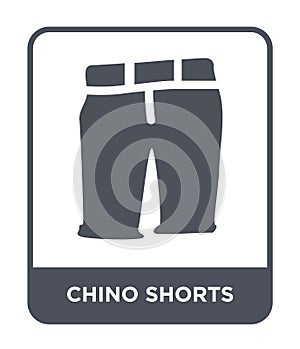 chino shorts icon in trendy design style. chino shorts icon isolated on white background. chino shorts vector icon simple and