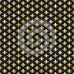 Fleur De Lis Seamless Pattern