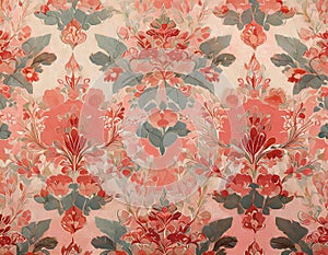 Chinoiserie Blanket Wallpaper Pattern