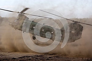 Chinook helicopter