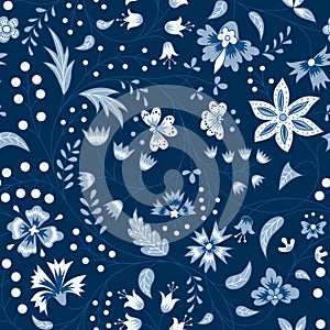 Chintz fabric