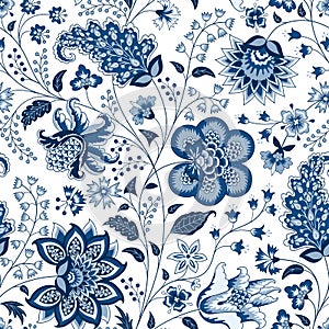Chintz fabric
