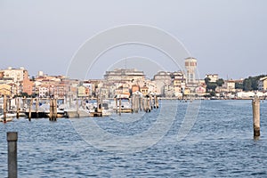 Chioggia in the Lagoon of Venice