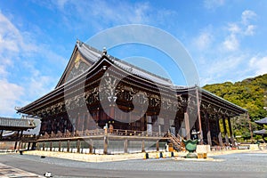 Chion-in temple is the head temple of the Jodo sect of Japanese Buddhism, which has millions of