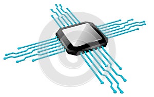 Chip, Circuit, Microchip, Computers, Technology