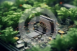 Chip processor cpu computing microchip board electronic hardware motherboard digital circuit technology