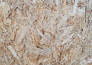 Chipboard Texture Background, Light Brown OSB Panel Pattern, Pressed Glued Wood Chips Backdrop