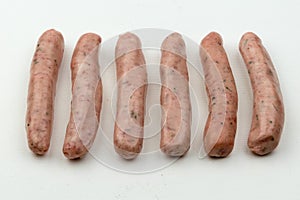 Chipolata sausages