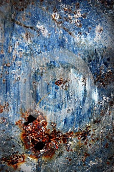 Chipped paint rusty textured