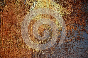 Chipped paint rusty textured