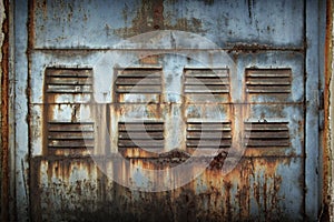 Chipped paint rusty textured