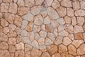 Chipped Stone Wall Background