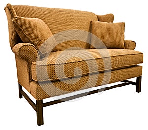 Chippendale Settee Loveseat photo