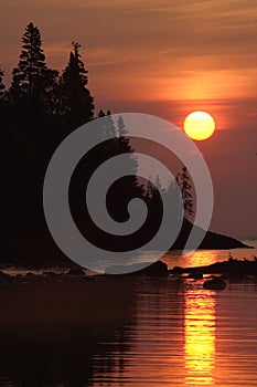 Chippewa Harbor Sunrise photo