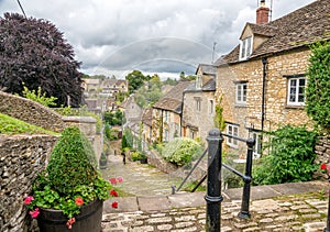 The Chipping in Cotswold town of Tetbury, England, United Kingdom photo
