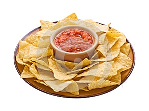 Chips & Salsa (with clipping path)