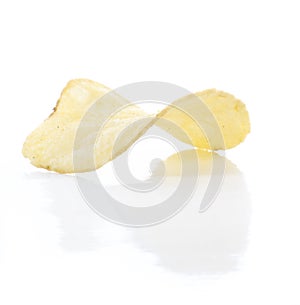 Chips slice isolated