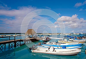 Chiquila port in Quintana Roo Mexico