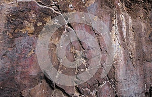 Chiquita Cave prehistorical paintings, Canamero, Spain
