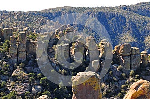 Balancing Rocks and Hoodoos of the Chiricahua mountains of the Chiricahua Apaches photo