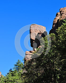 Balancing Rocks and Hoodoos of the Chiricahua mountains of the Chiricahua Apaches photo