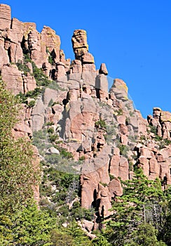 Balancing Rocks and Hoodoos of the Chiricahua mountains of the Chiricahua Apaches photo