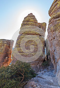 Chiricahua National Mountent Arizona Scenic Landscape