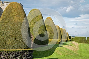 Chirk Castle Gardens in Wales, UK