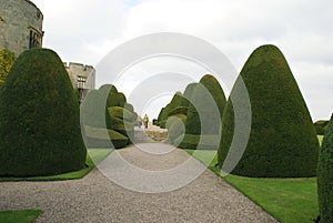 Chirk Castle Topiary Garden, England